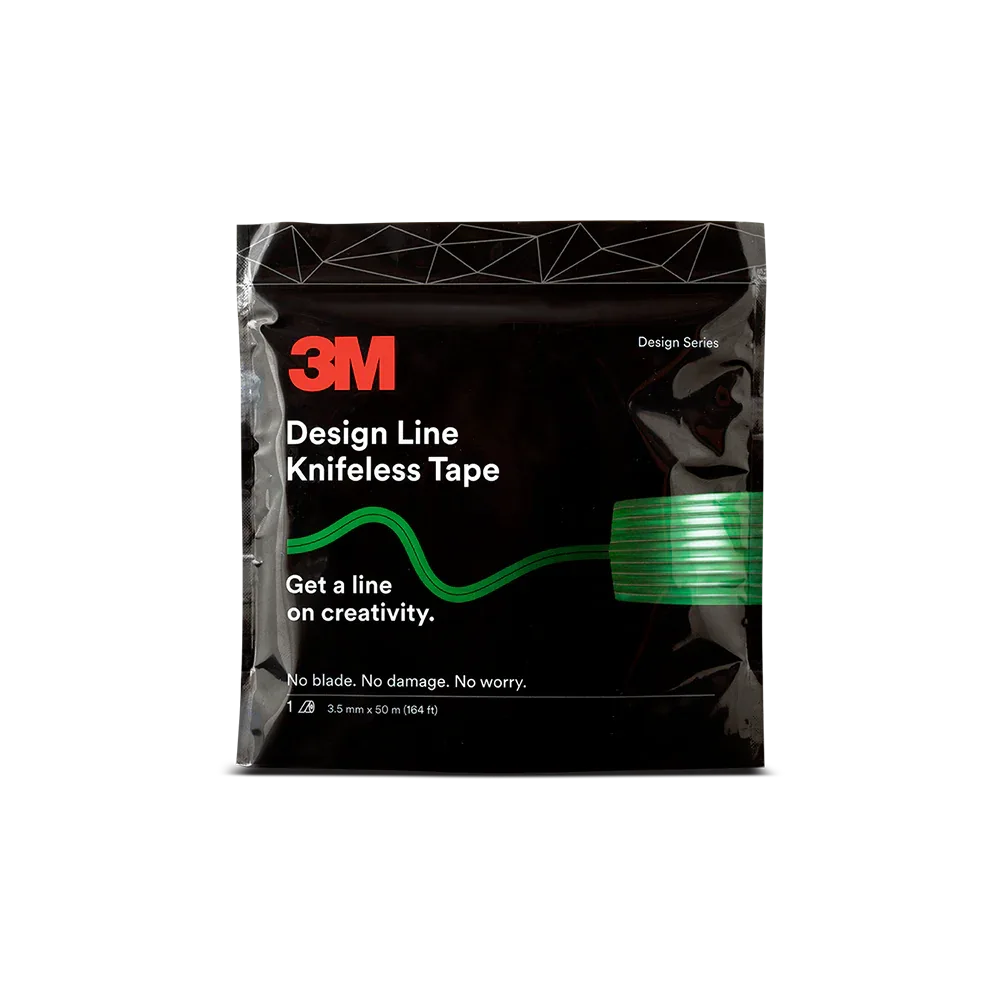 3M Knifeless Design Line Tape on white background