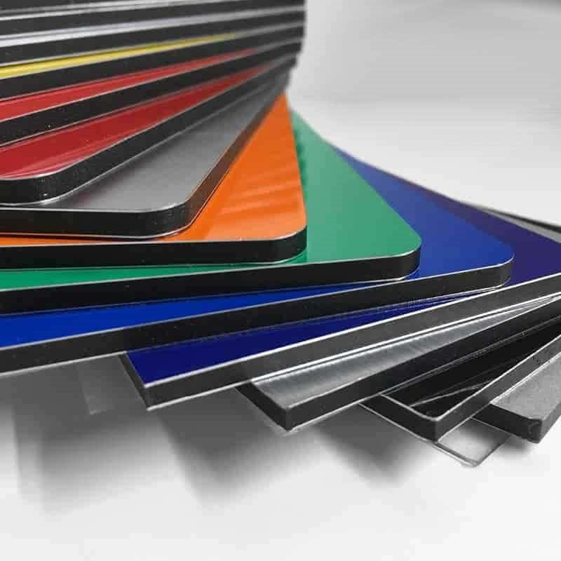 Representative Nubond finish samples